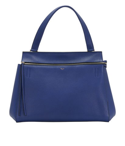 Edge, &pound;520, Handbags, Blue, Leather, Front view